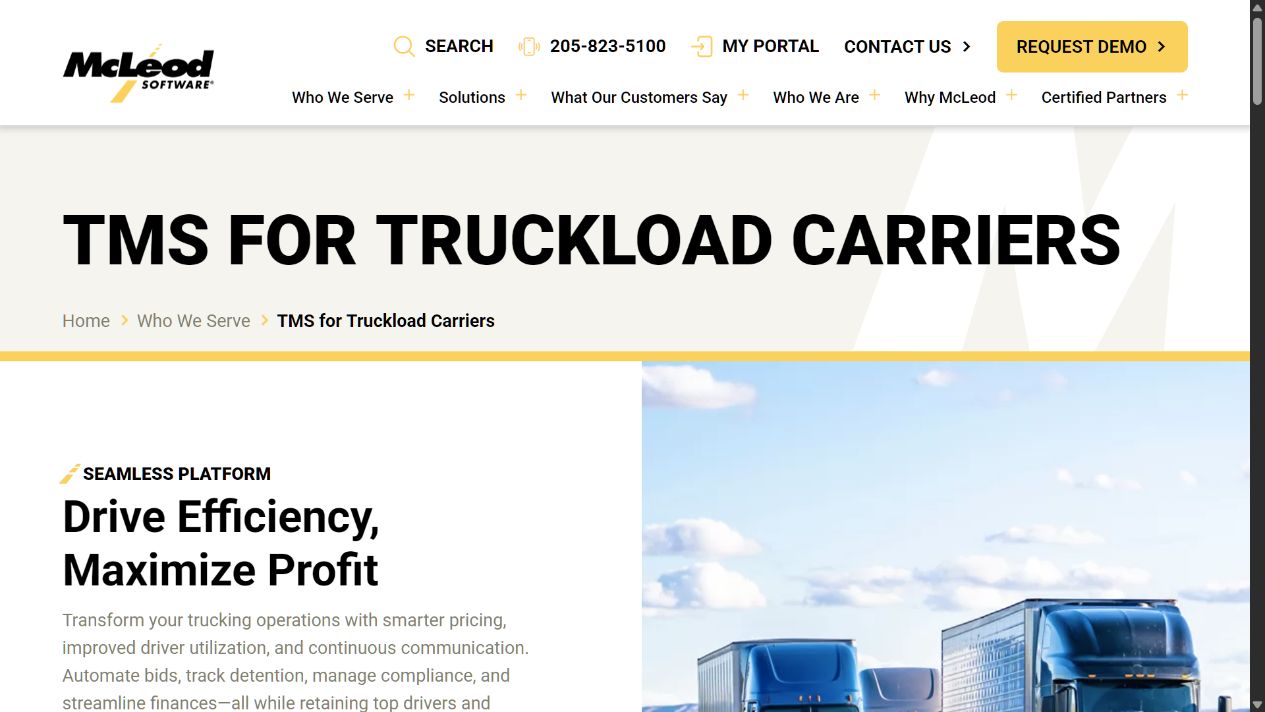 McLeod LoadMaster product preview